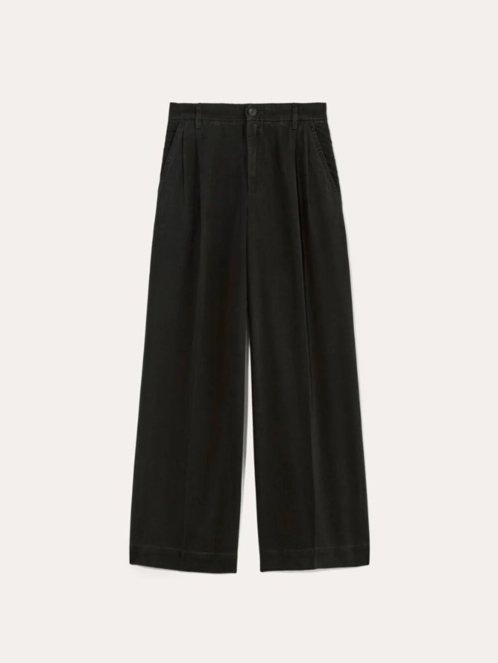 Everlane The Trouser in Buttersoft Black Size 6